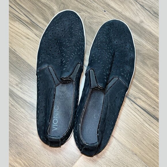 Vionic Black Splendid Midi Perf Slip-On loafers Women’s Size 9 - Picture 4 of 11